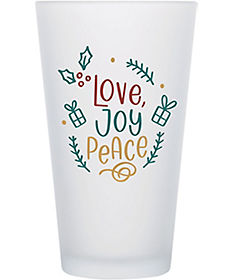 Clearance Promotional Items | Cheap Promo Items: Full Color Frosted Pint Glass 16 oz